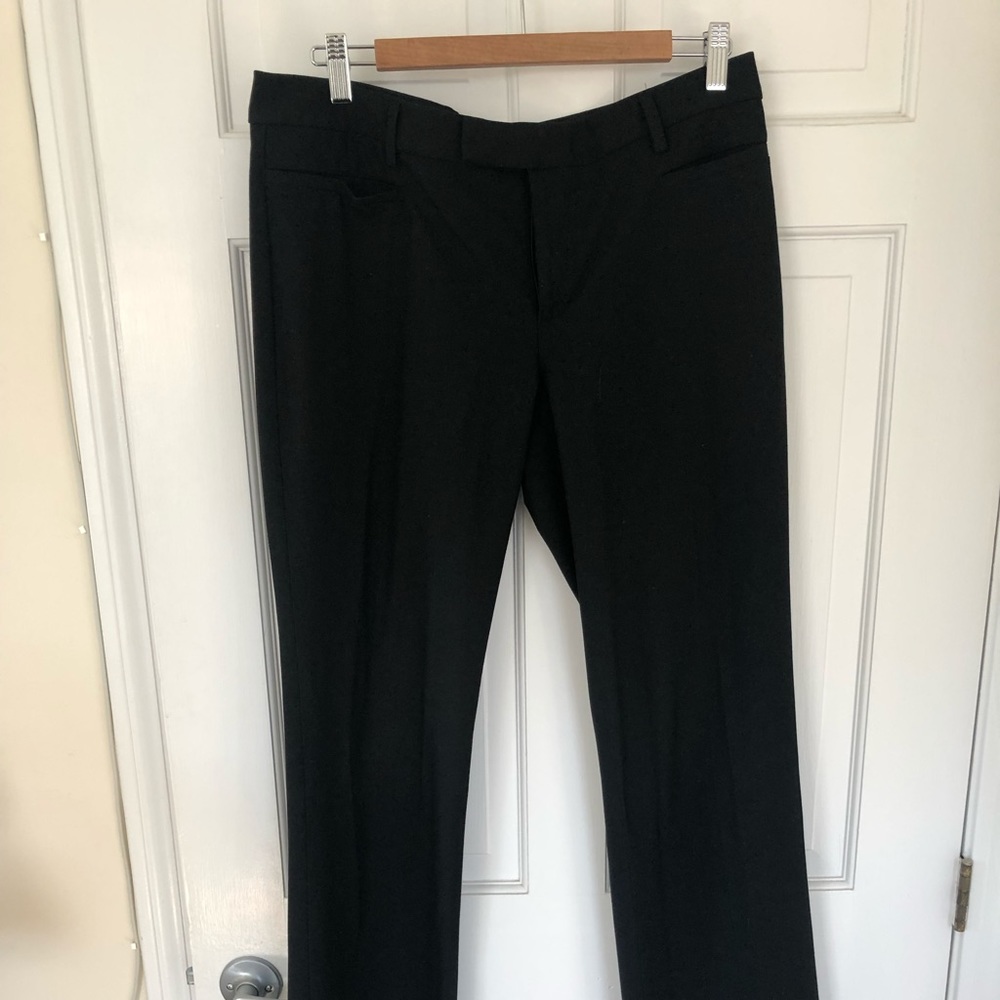 Gap Black Bootcut Pants-10 Tall